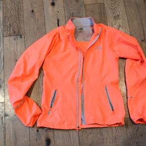 North face bright neon Running jacket lightweight